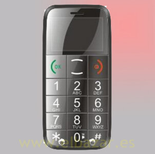 Teléfono móvil para personas mayores o con dificultades Funker