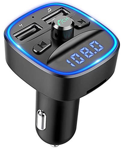 Cocoda Transmisor FM MP3 Bluetooth con  Manos Libres para Coche